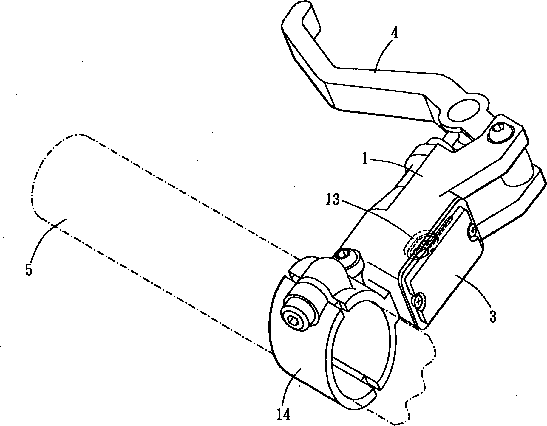 Oil-guiding device for oil pressure brake