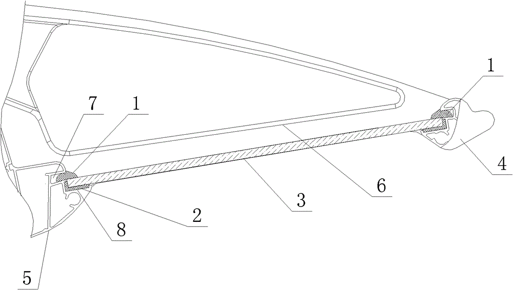 Vehicle luggage rack and installation method