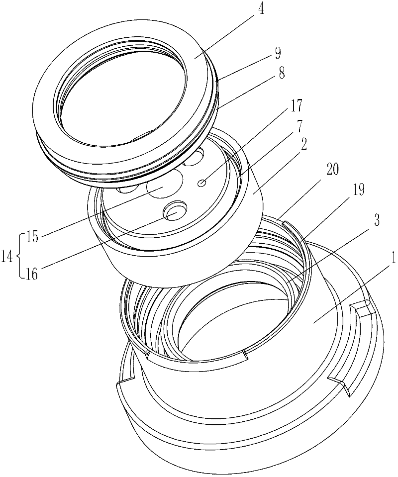 Combination cap for infusion