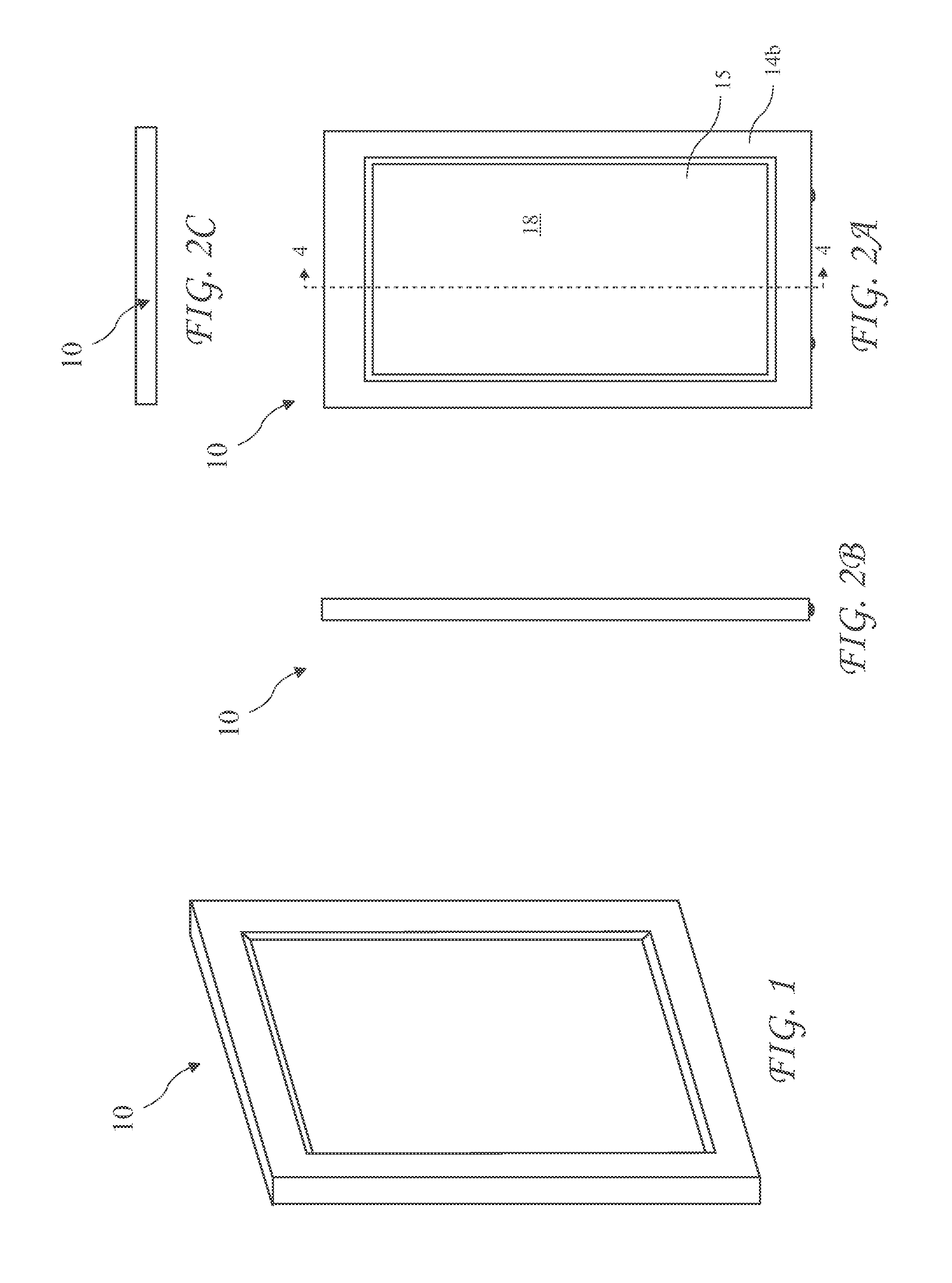 Mirror with replaceable film reflector