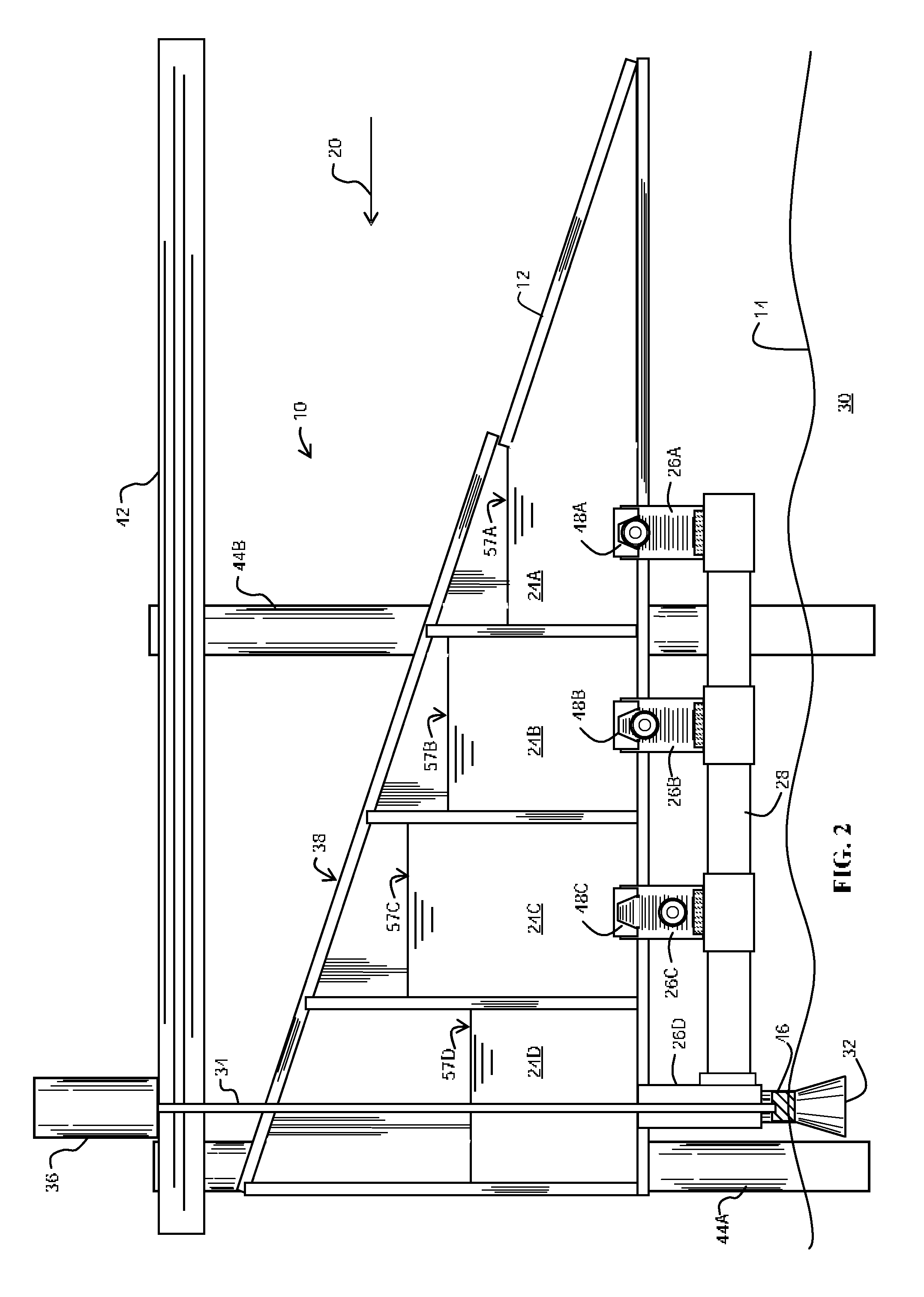 Flow power converter apparatus employing a flow-controlled duct to capture flow energy