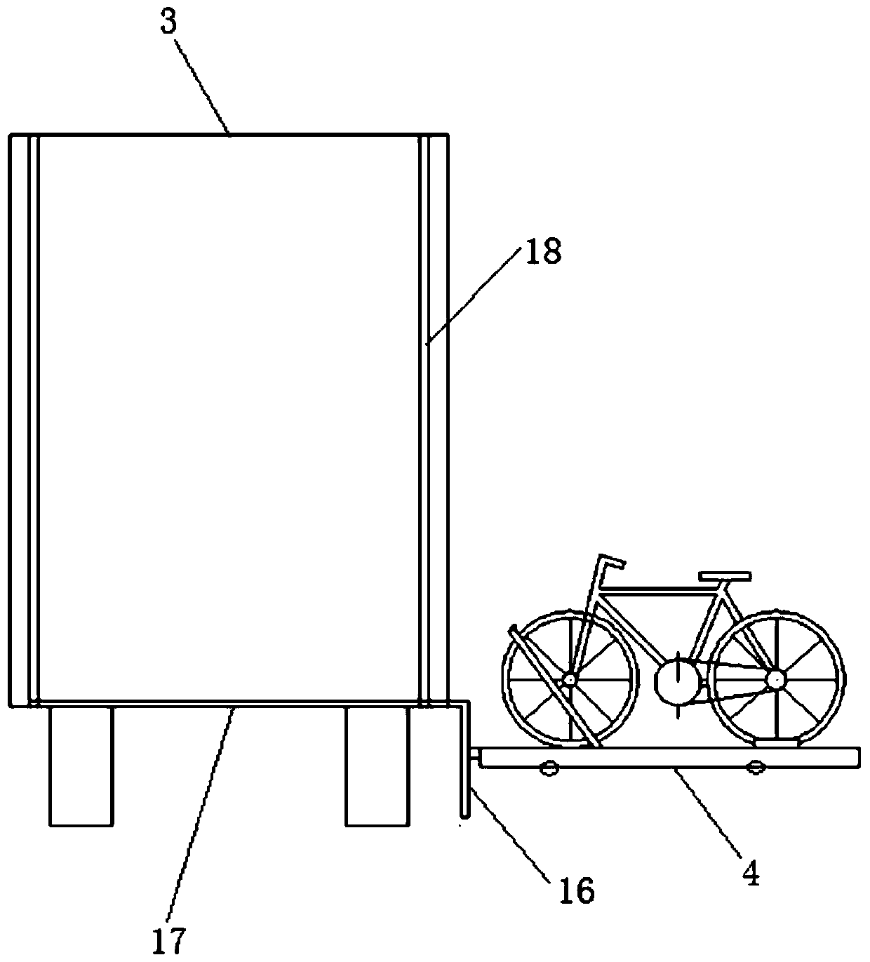 A shared bicycle access and dispatch management system