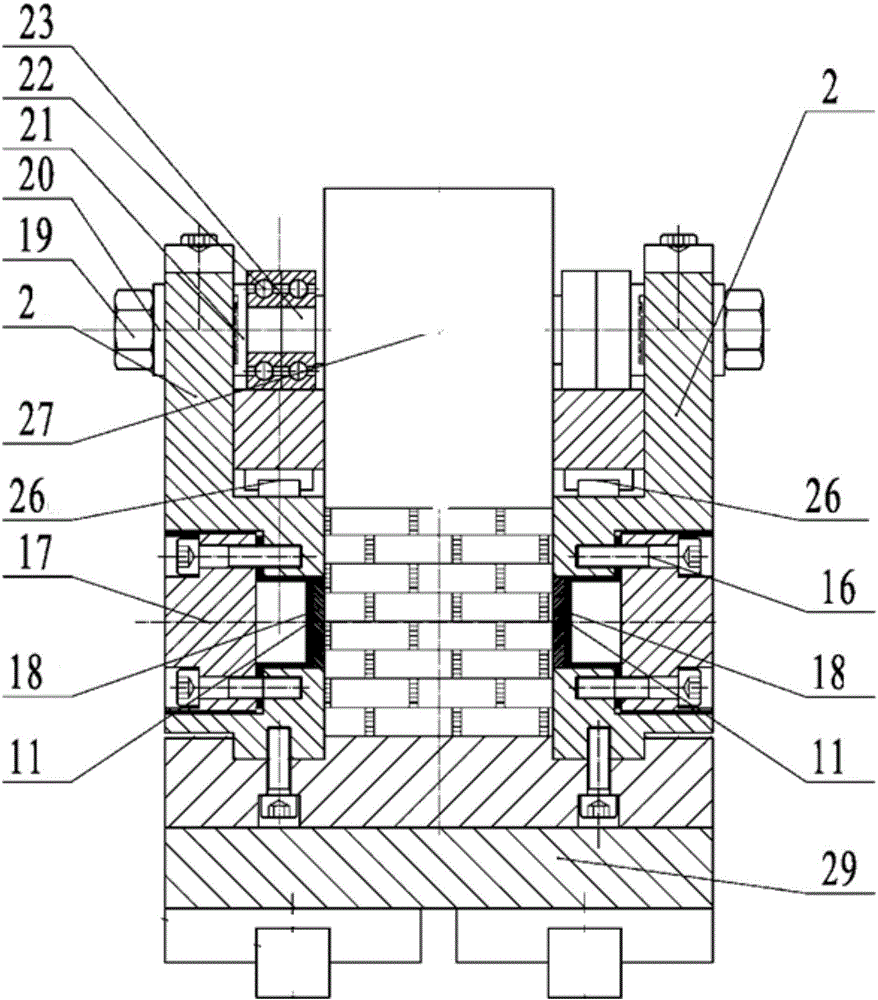 Shearing seepage box for full shearing-seepage coupling test for rock joint under high permeability pressure