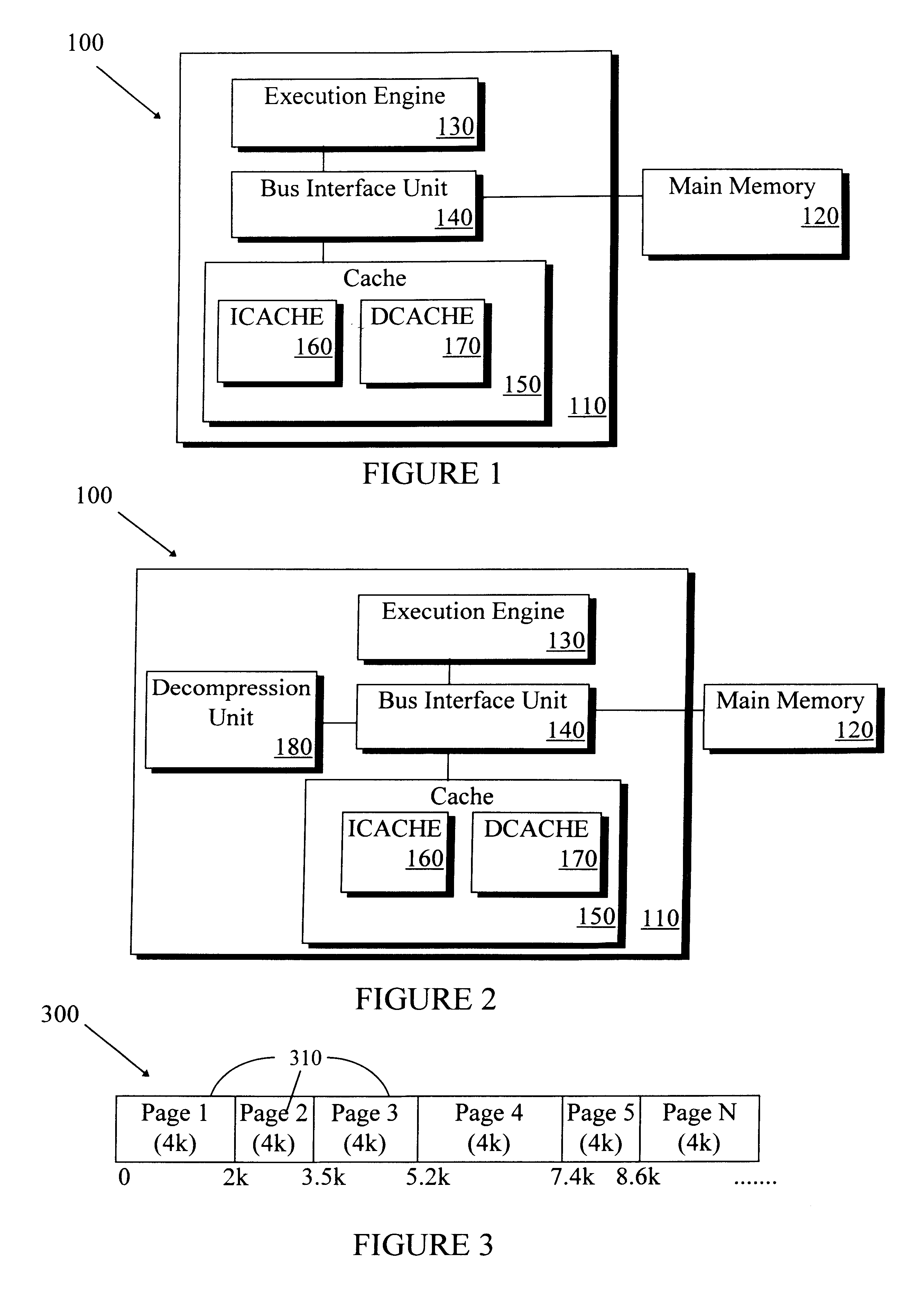 Microprocessor system and method for increasing memory Bandwidth for data transfers between a cache and main memory utilizing data compression