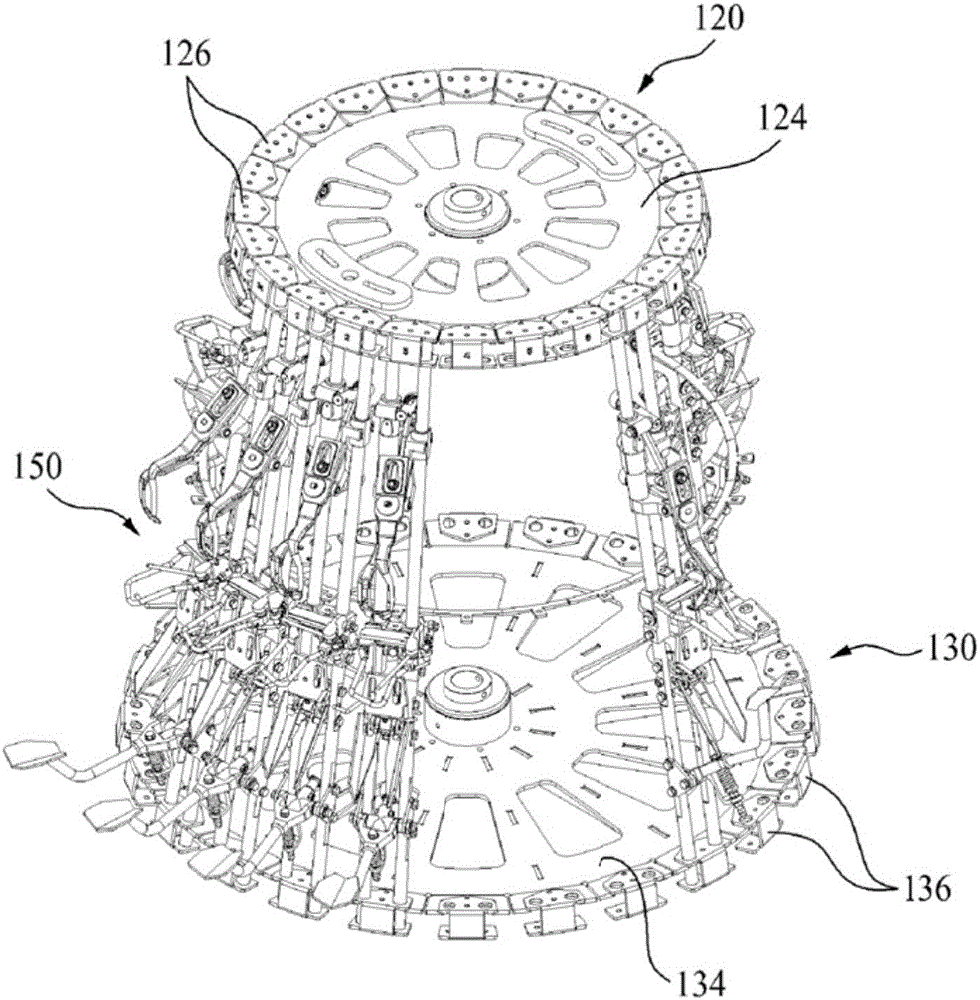 Poultry viscera extraction device comprising extraction unit moving upward or downward
