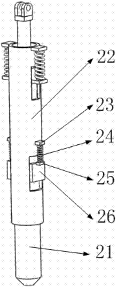 A drill rod-triggered breaker based on hydraulic valve control