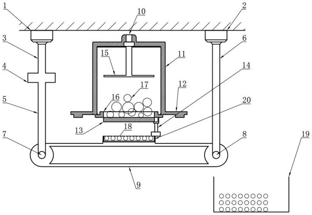 Transplantable soil sample conveying rough machining drying machine system