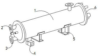 A new energy vehicle water-cooled condenser