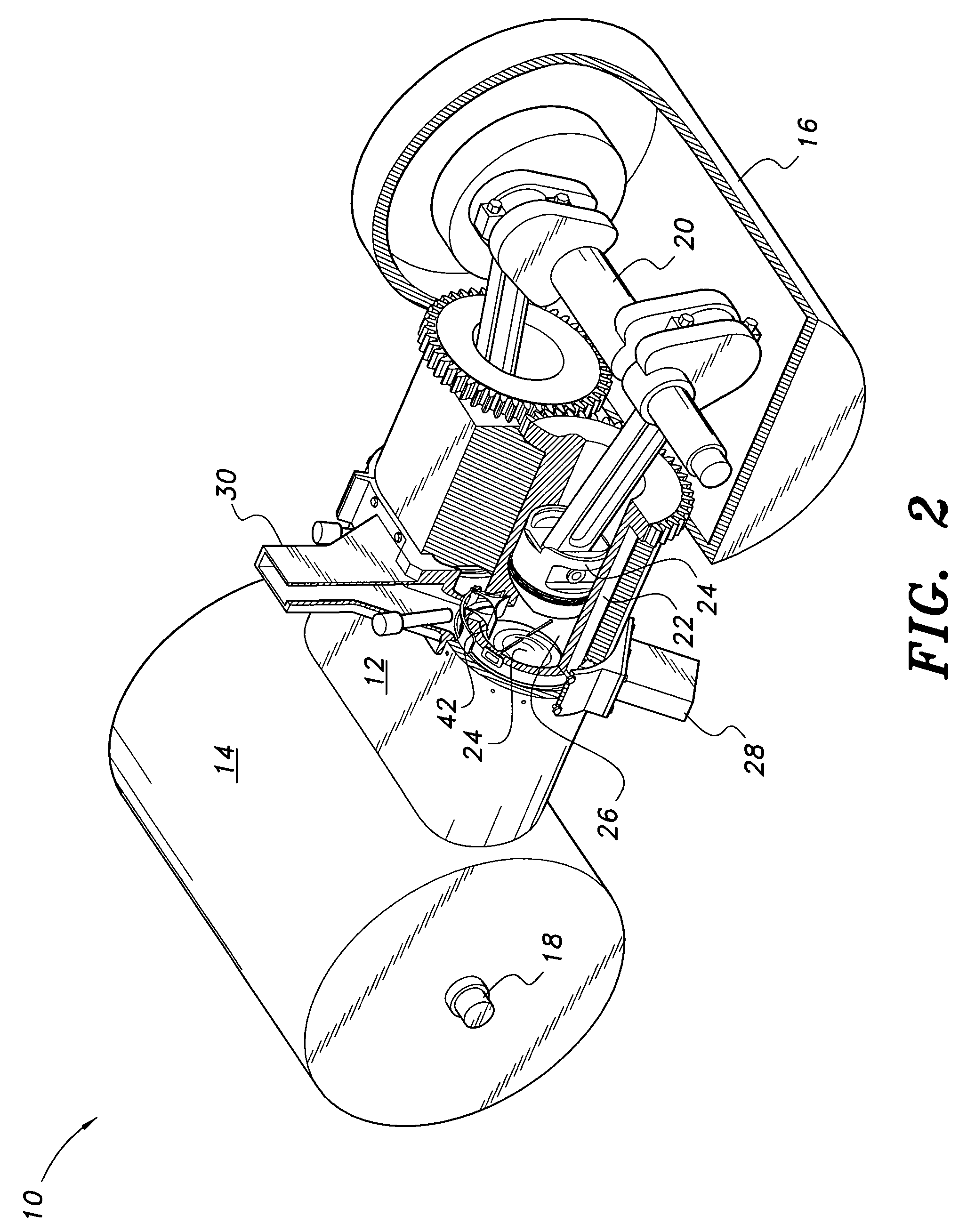 Valve system for opposed piston engines