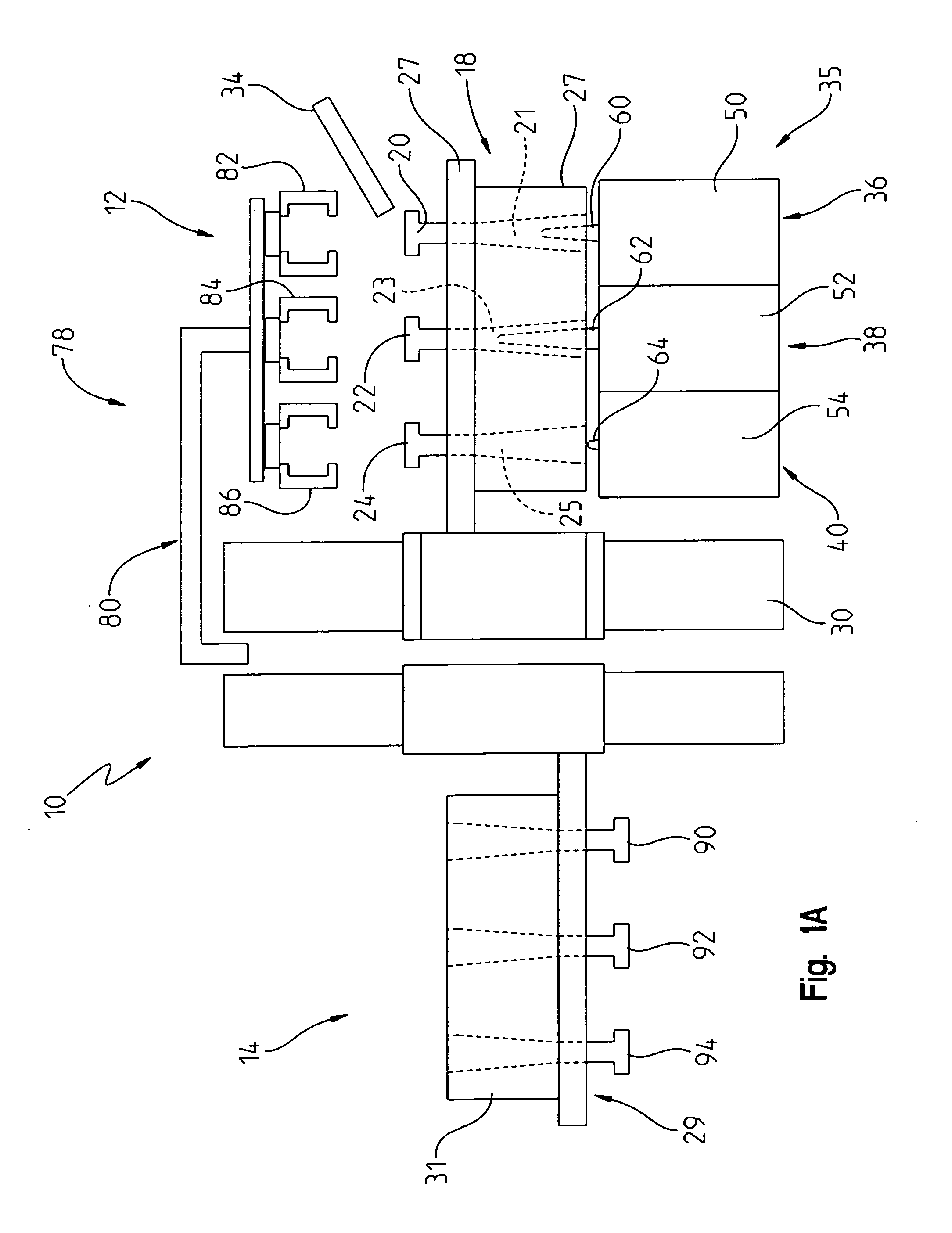 Quick connect coupler for glass container molding machine