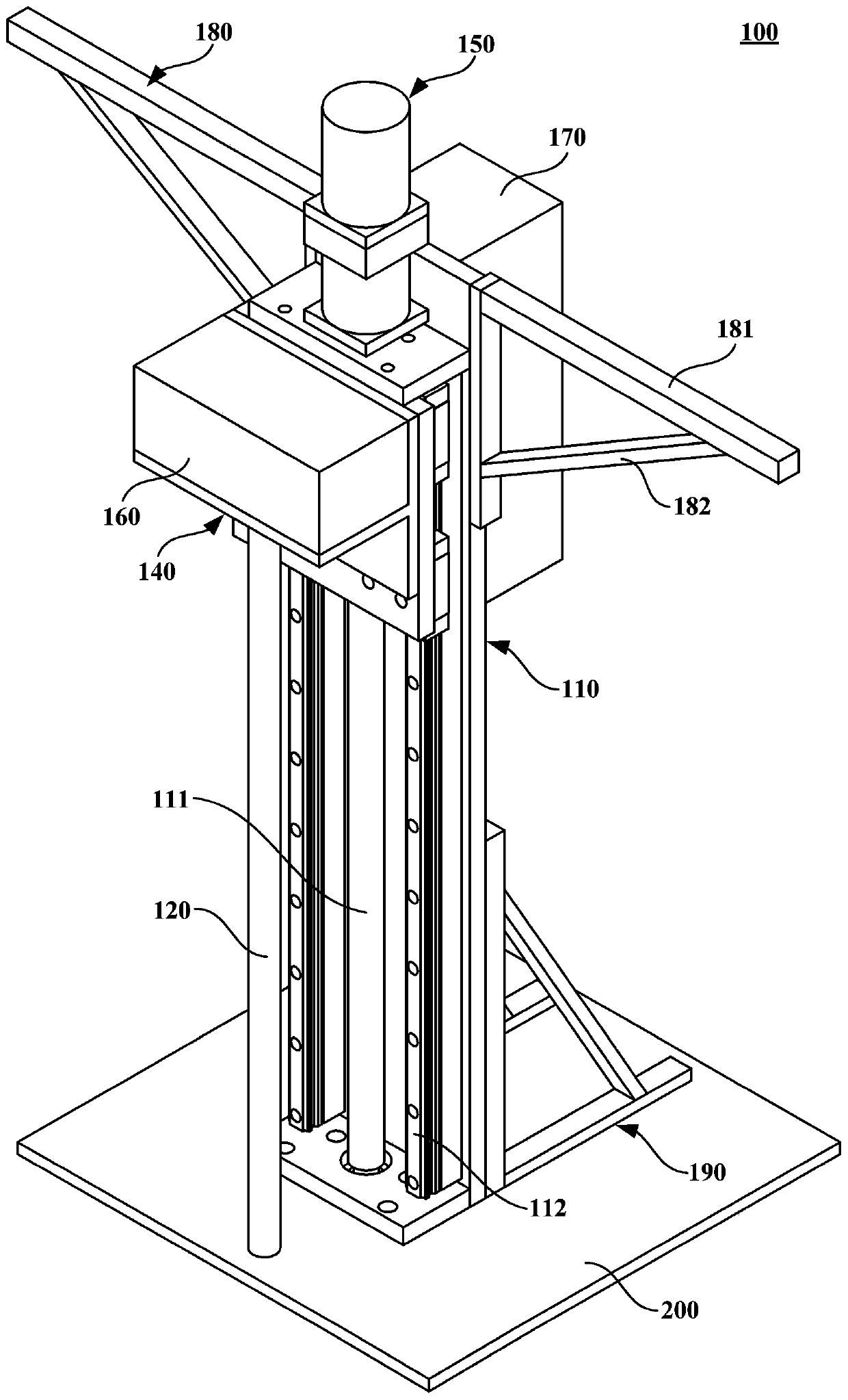 Measuring device used for measuring hardness of ice-shaped snow surface