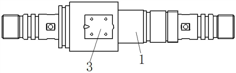 Non-polarized receiving electrode structure