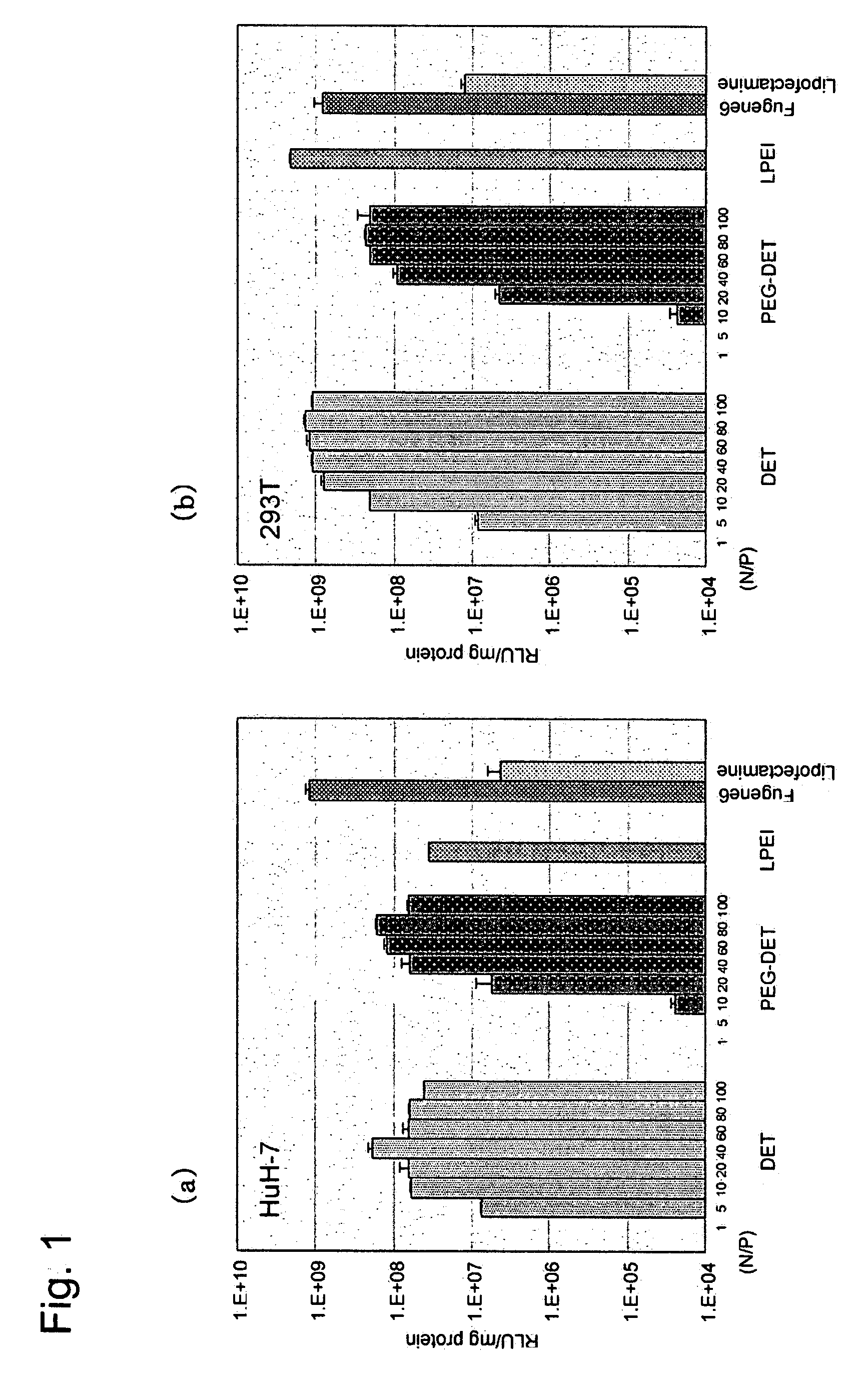 Polycationically Charged Polymer and the Use of the Same as a Carrier for Nucleic Acid