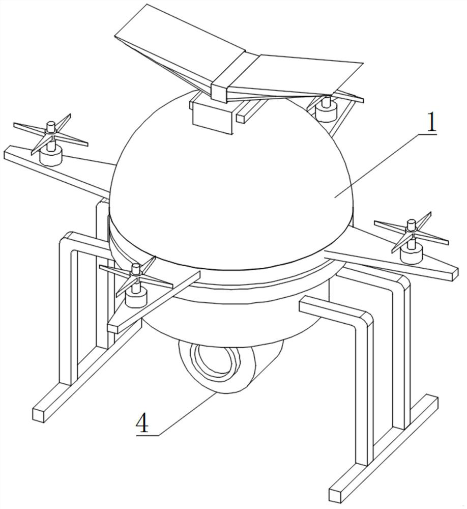 Anti-falling unmanned aerial vehicle