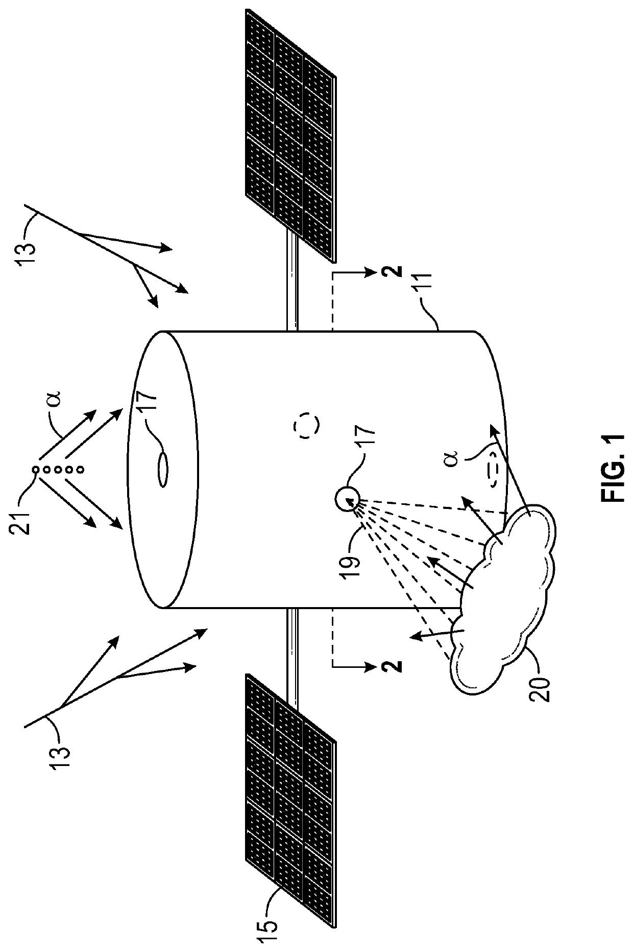 Spacecraft collision-avoidance propulsion system and method