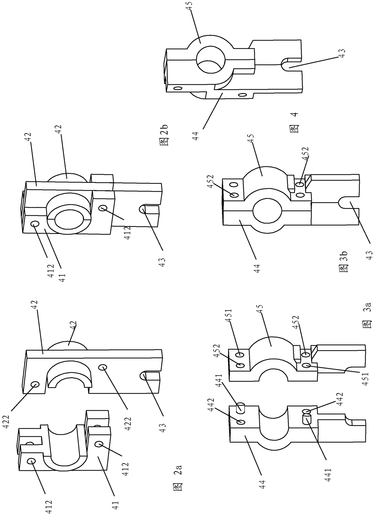 Electric winding device with replaceable platen