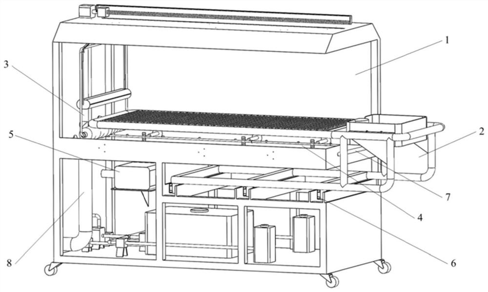 An intelligent auxiliary bathing device and its control method