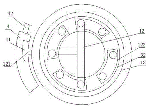 Biomass particle hot-blast furnace