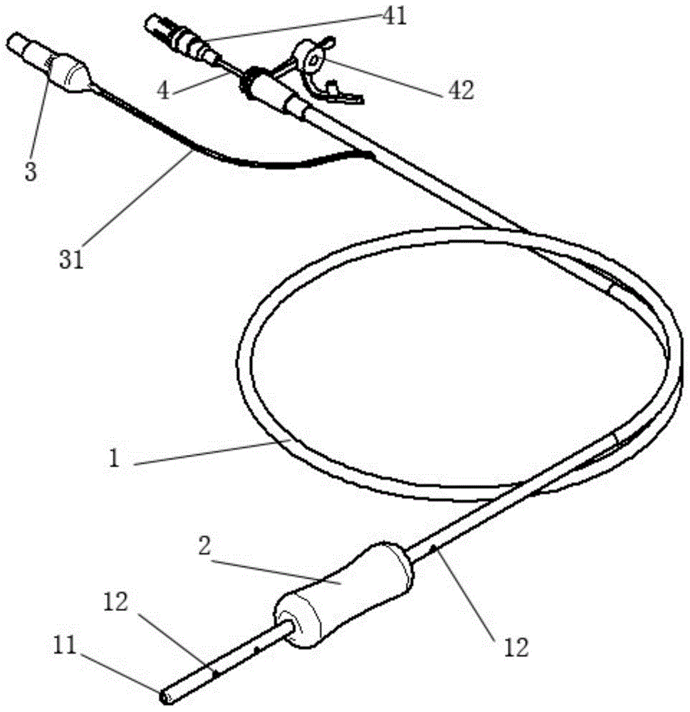 Multifunctional stomach tube with expansion balloon