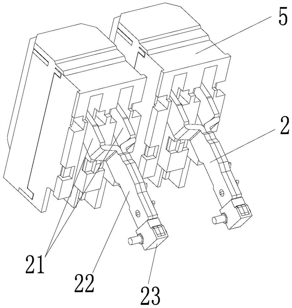 Contact mechanism and switching device