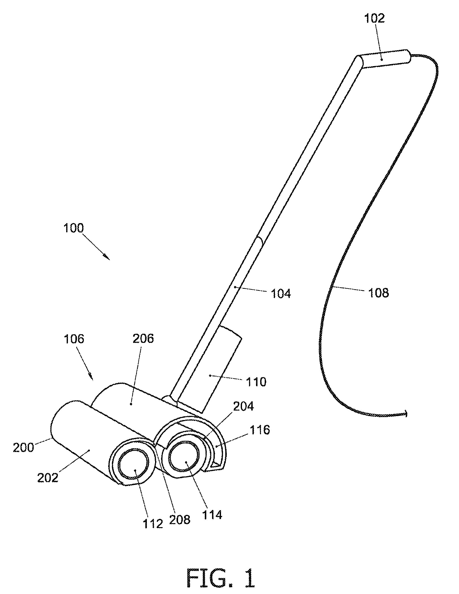 Device and method for wet floor cleaning
