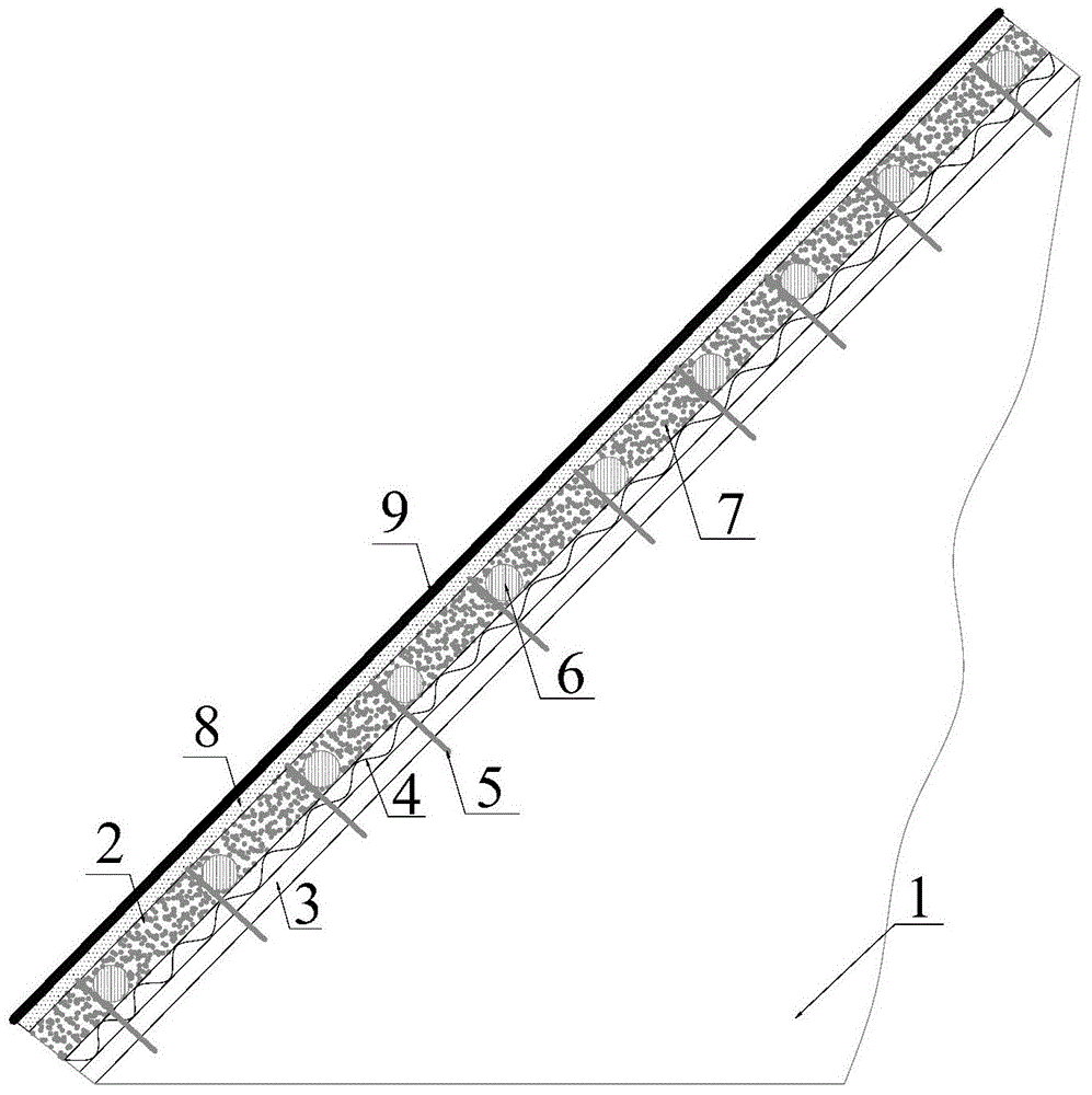 Ecological restoration method for sintering-method red mud stacking area side slope