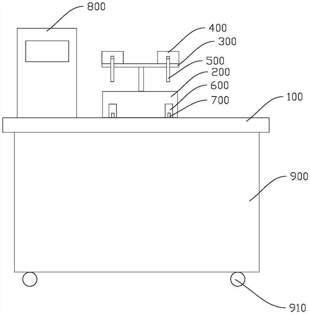 Iron stand welding quality detection device