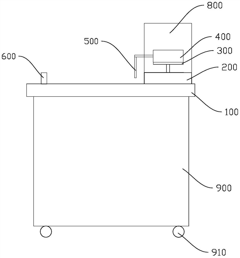 Iron stand welding quality detection device