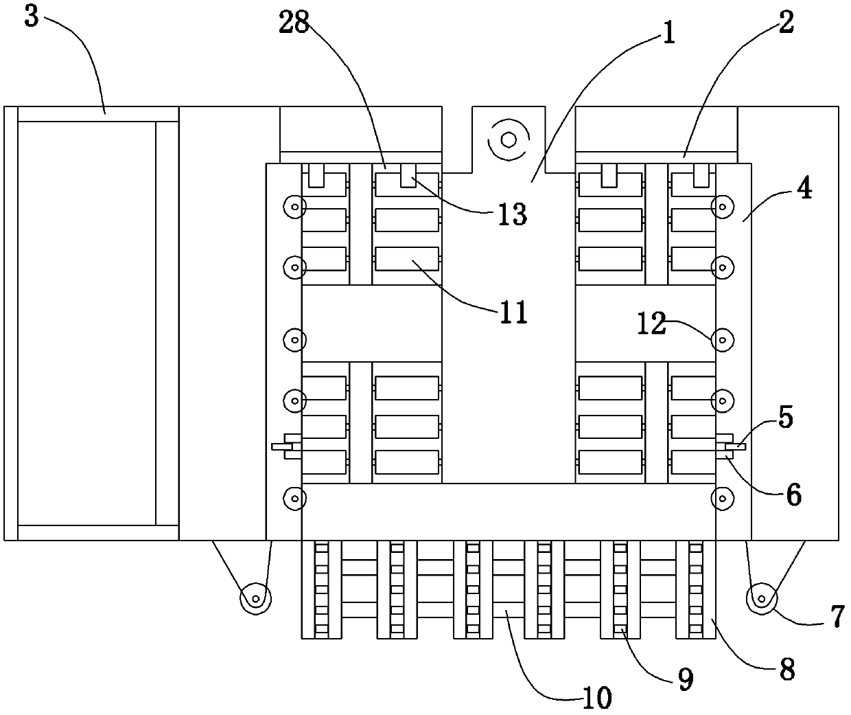 Battery loading vehicle