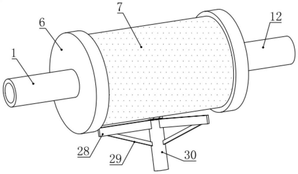 Thorn and impurity removing device and thorn and impurity removing method for roxburgh rose processing