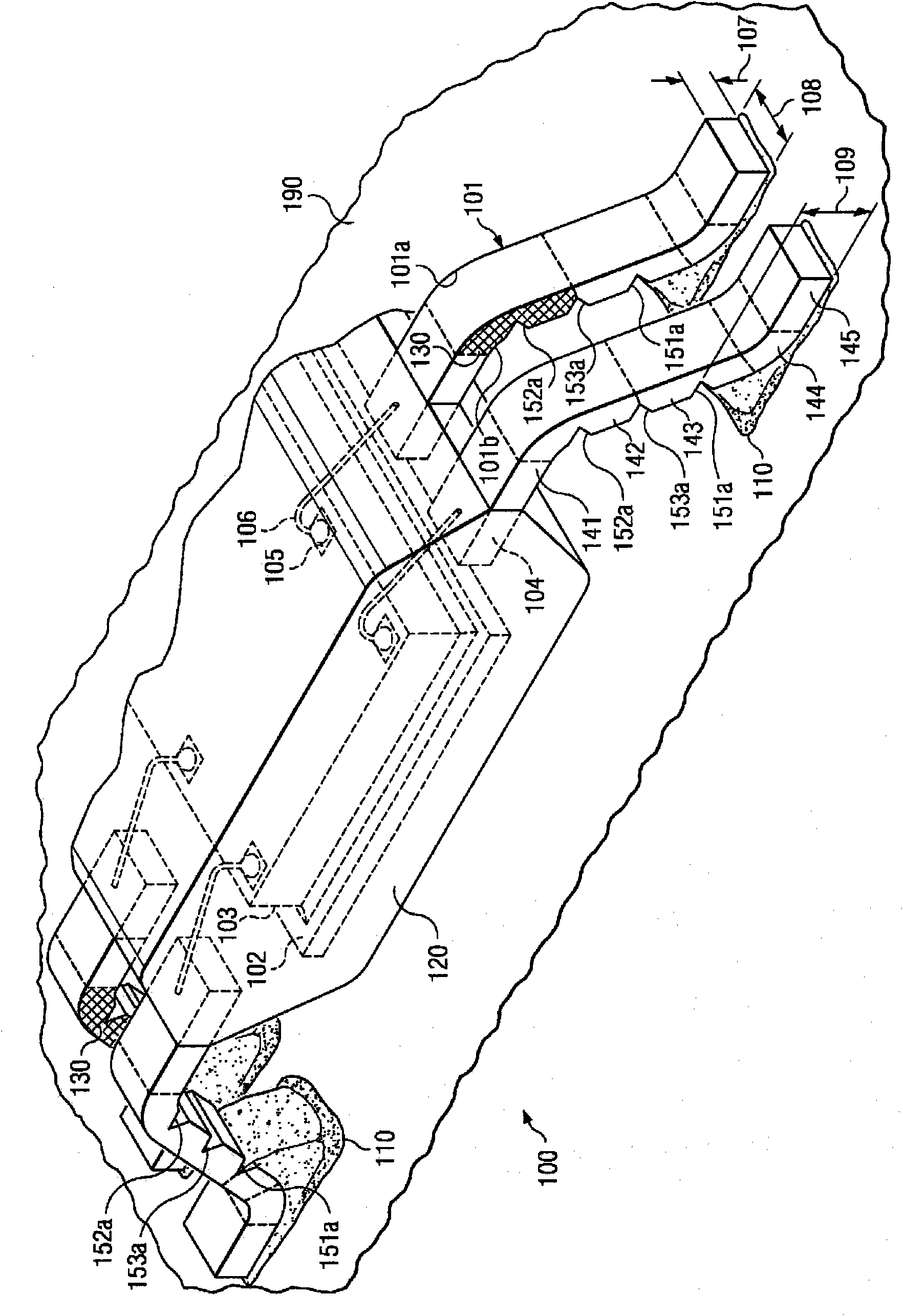 Semiconductor device having grooved leads to confine solder wicking