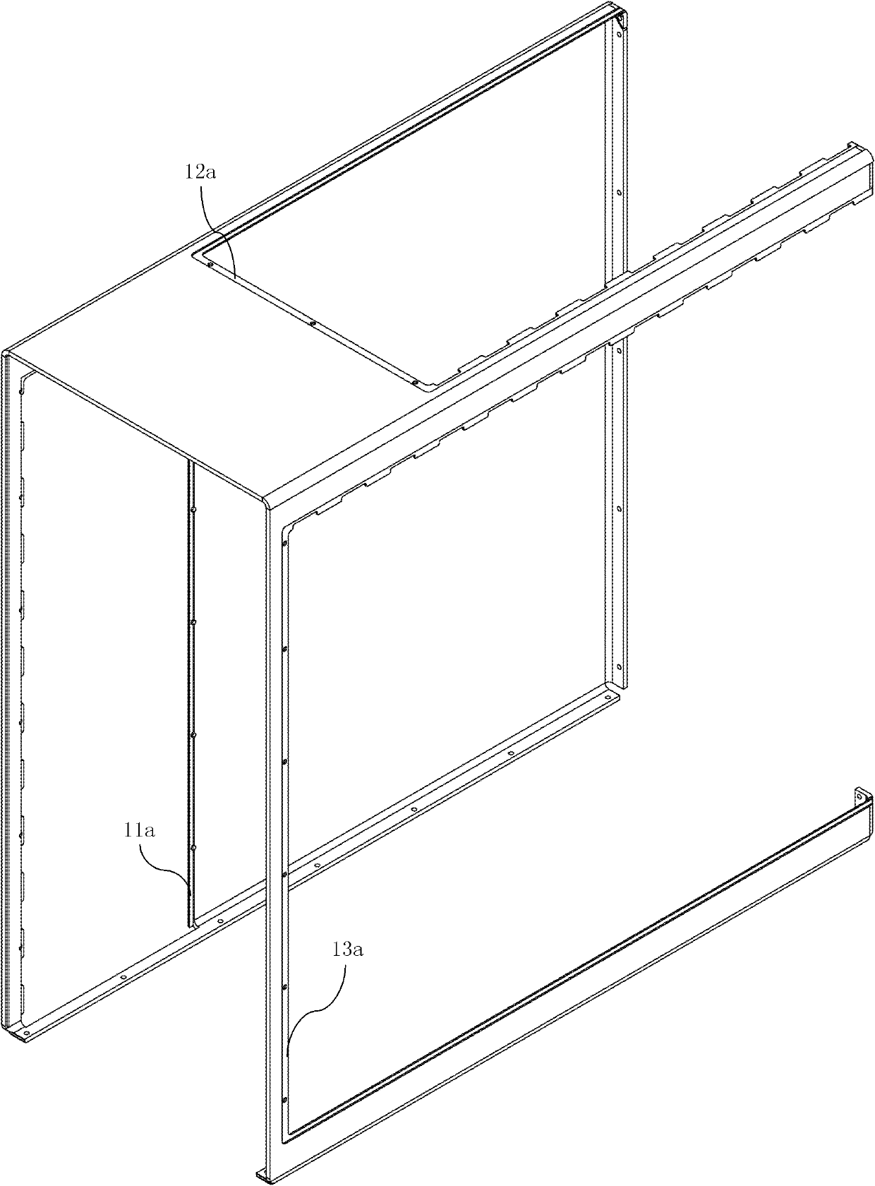 Configuring structure of computer case