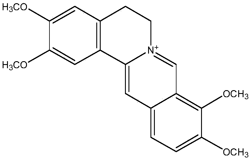 Palmatine derivatives and application thereof to preparation of anti-alzheimer-disease medicament