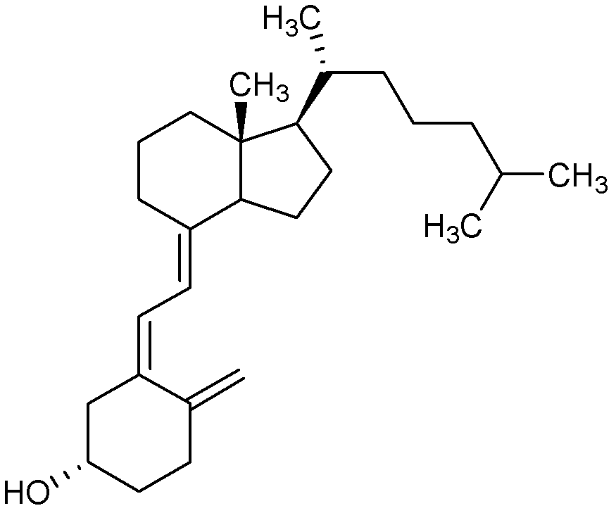 Method for separating vitamin D3 from tachysterol T3