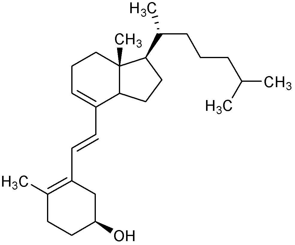 Method for separating vitamin D3 from tachysterol T3