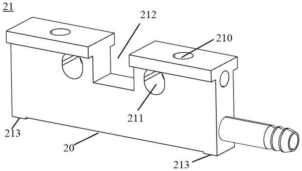 Label taking mechanism for chip heat dissipation stickers