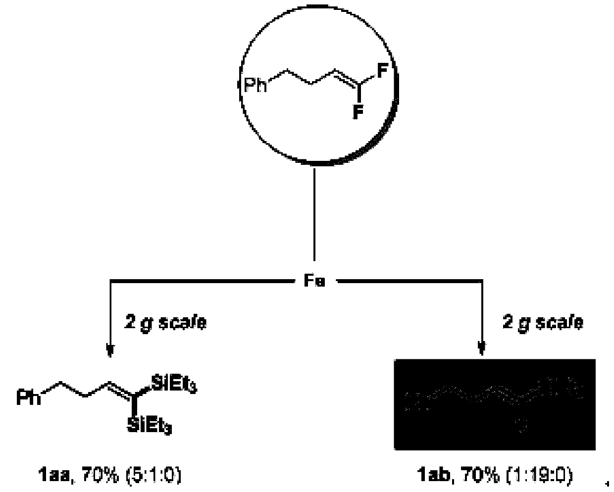 High-selectivity silane-based olefin and preparation method thereof