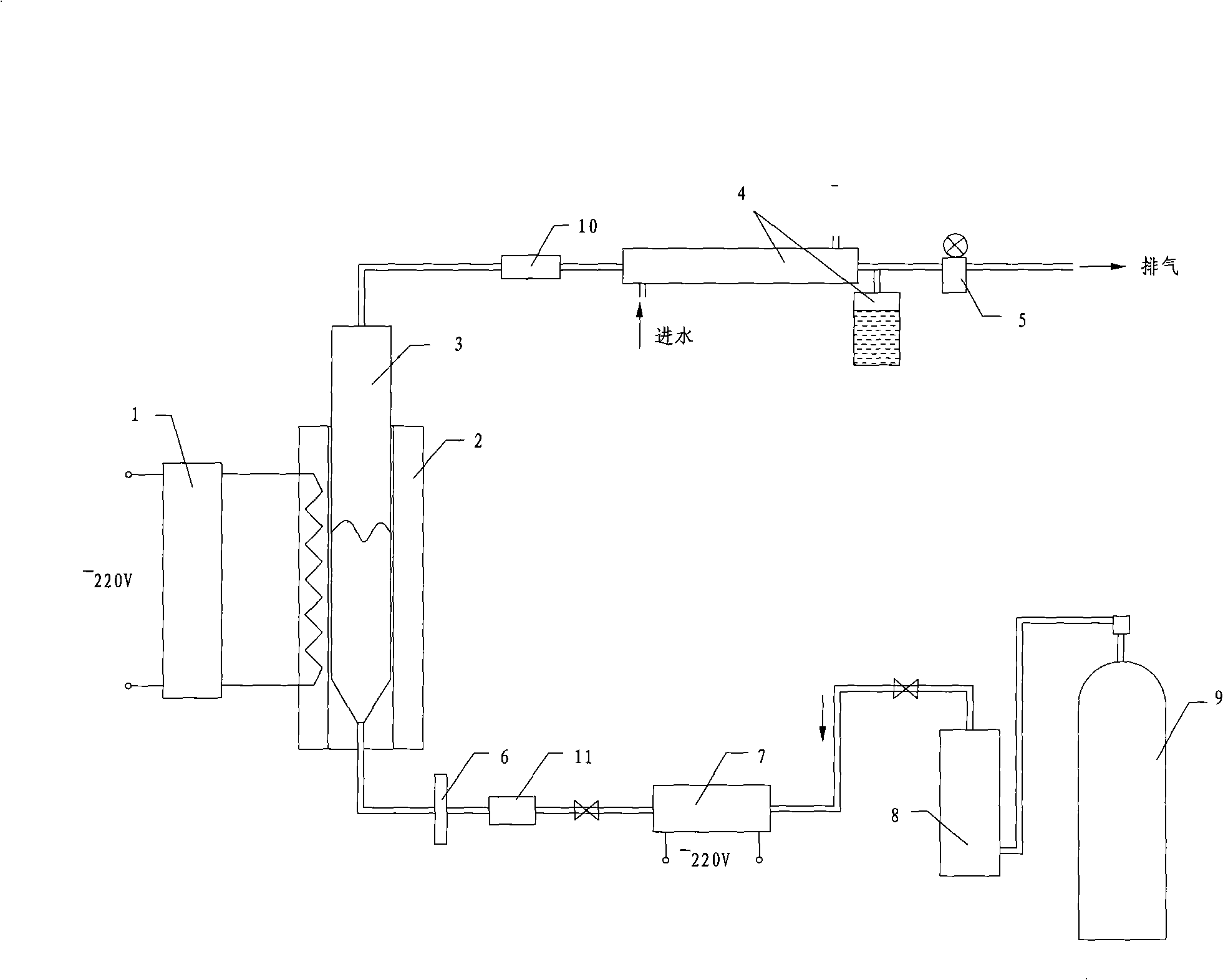 Application of carbonatation revolving furnace steel scoria in accelerating carbonic anhydride absorption of ocean