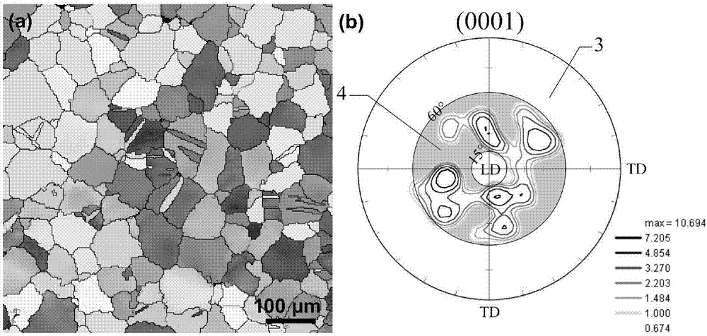 Method for improving fatigue performance of rare earth magnesium alloy by utilizing abnormal twin crystals