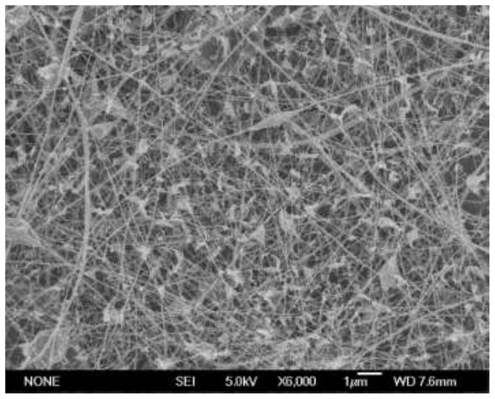Preparation method of convenient and fast nanofiber-based wiping cloth for nuclear pollution equipment