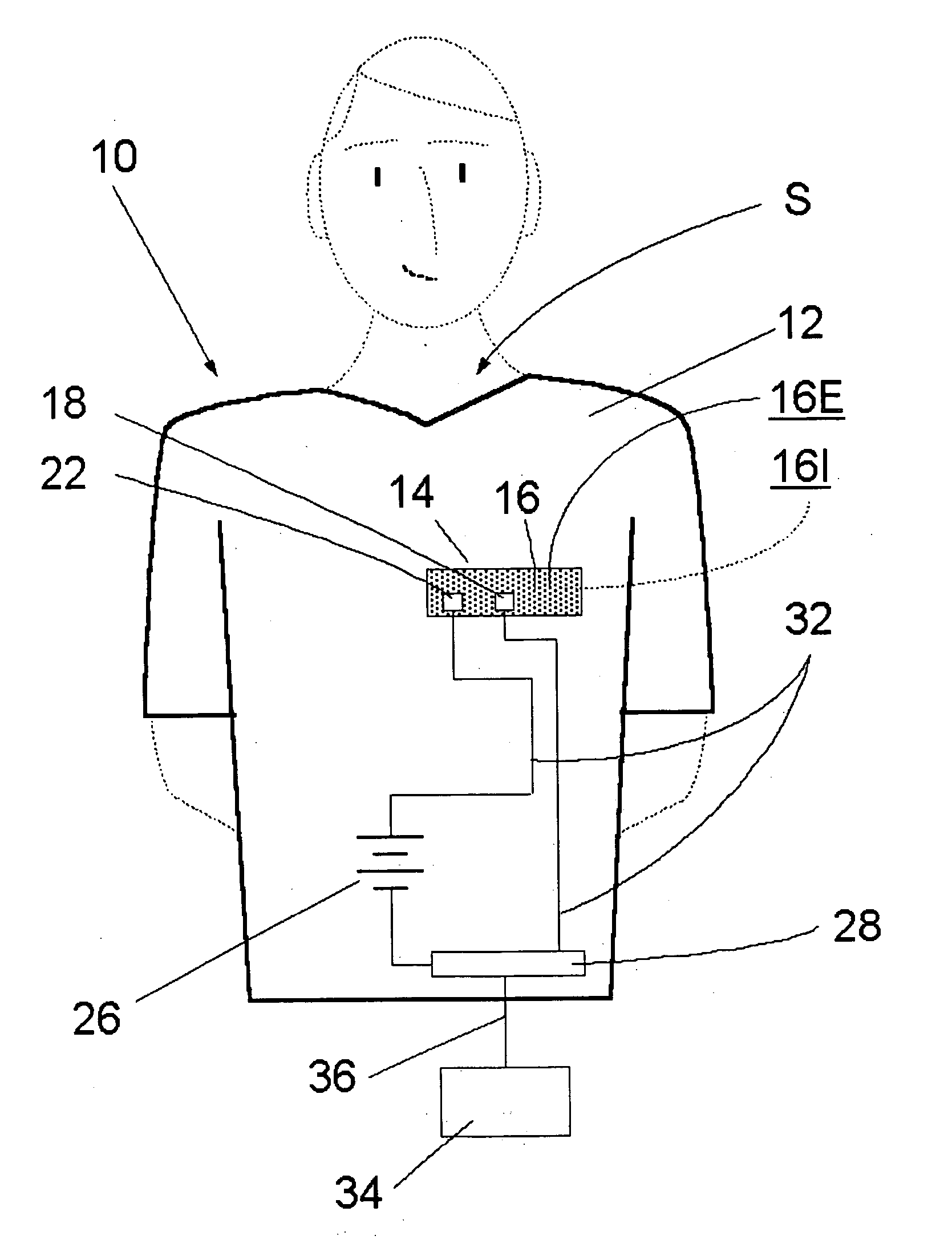 Extended optical range reflective system for monitoring motion of a member