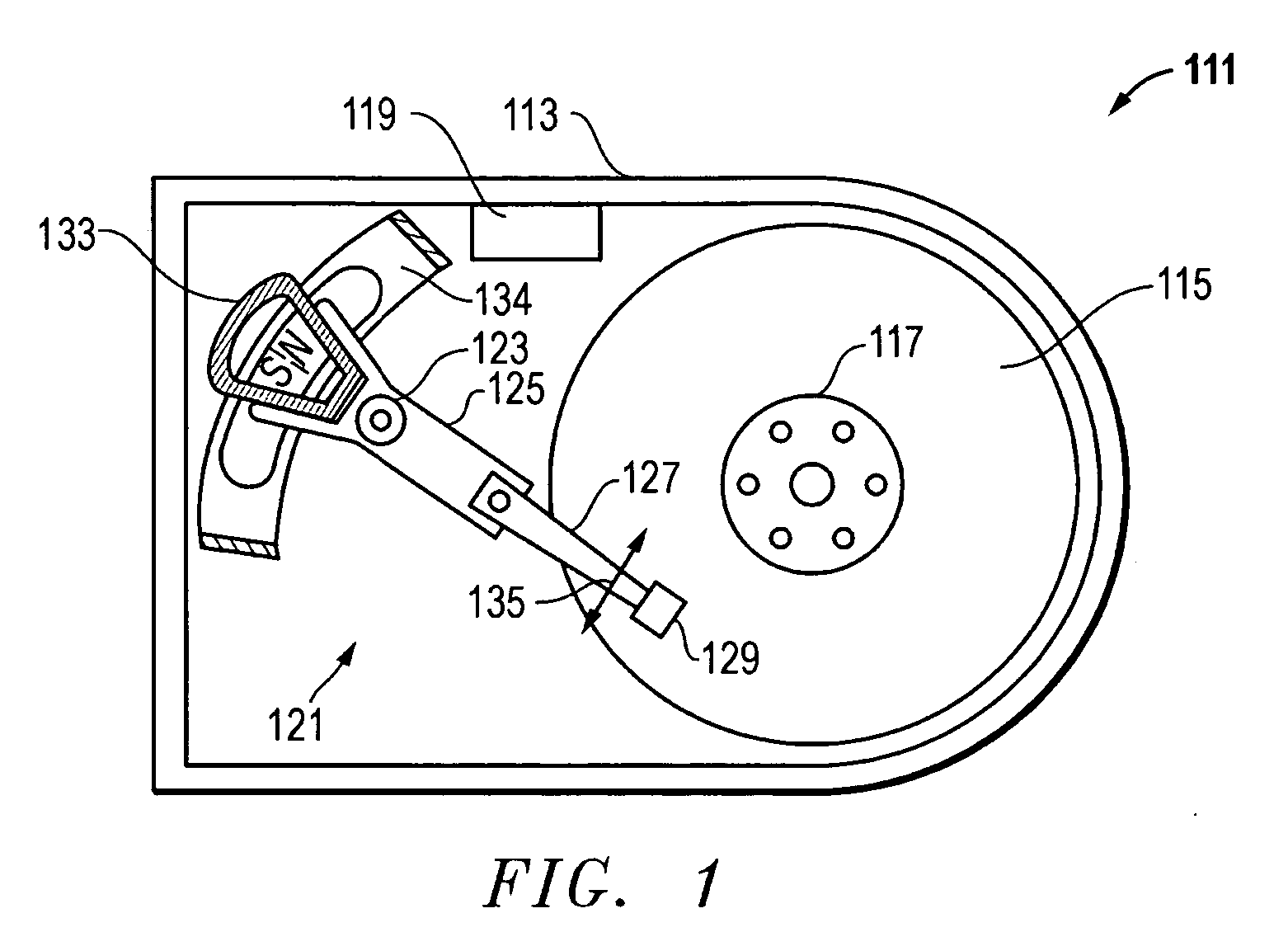 System and apparatus for reducing off-track gain for a disk drive actuator