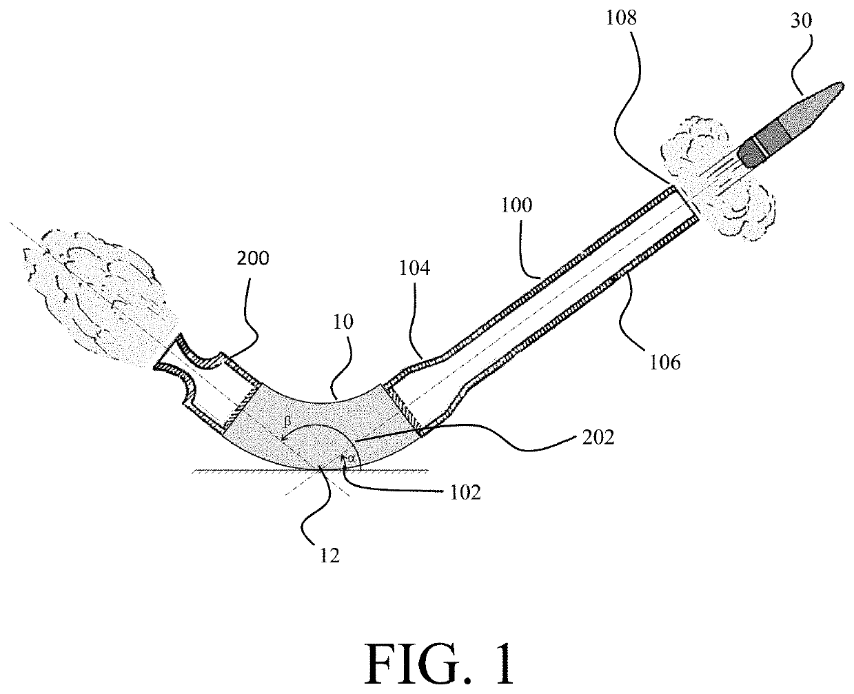 Grounded and vehicular mounted weapons with improved recoil stability