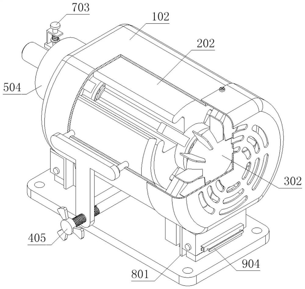 Permanent magnet synchronous motor with high power density