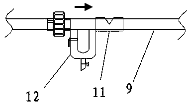 Circulating reflux device for oil-containing emulsified liquid
