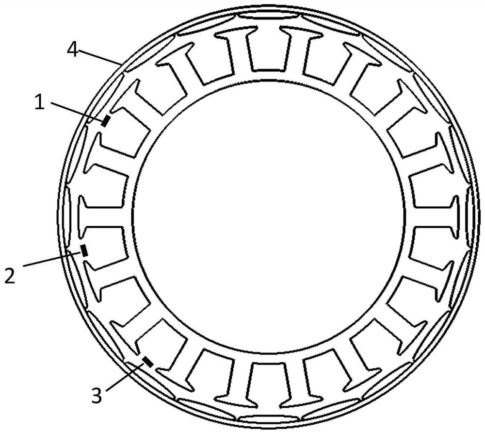 Linear Hall-based permanent magnet motor eccentricity diagnosis method and detection system thereof