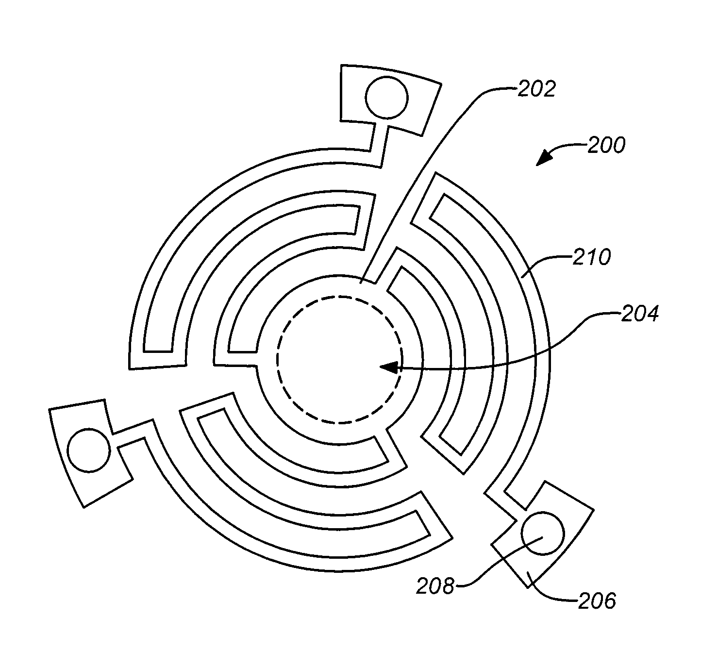 Thermal mechanical isolator for vacuum packaging of a disc resonator gyroscope