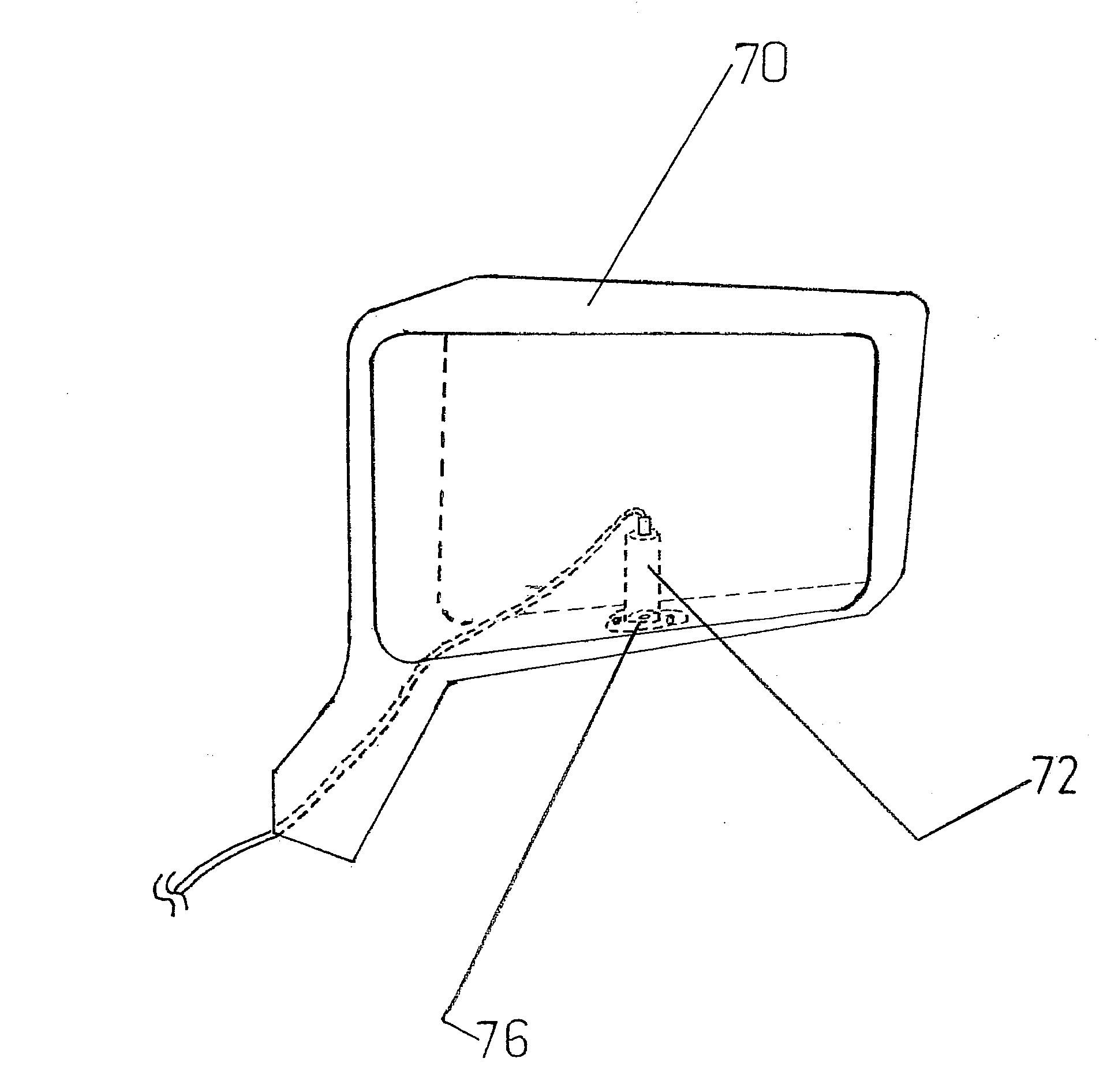 Method and system for laser projection and holographic diffraction grating for a vehicle