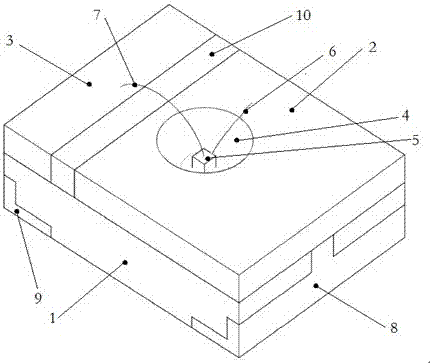 An infrared led bracket