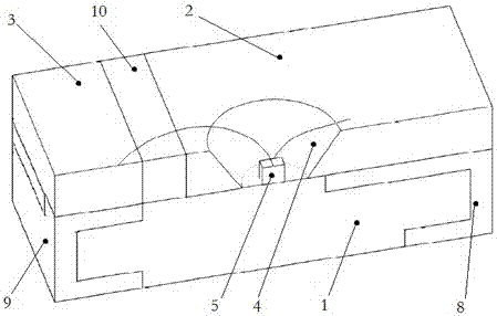 An infrared led bracket